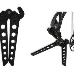 Repose-arc Avalon TPE Pro-Pod pour arc &agrave; poulies Black/Black