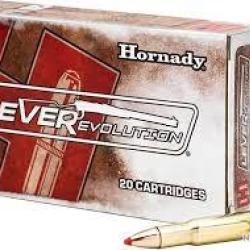 Cartouches HORNADY calibre 30-30 160GR LEVER REVOLUTION x20