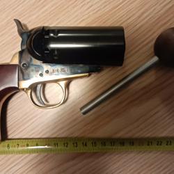 revolver poudre noire réplique 1851 pepperbox calibre 36