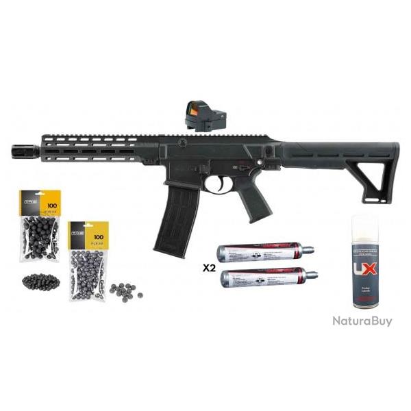Pack Expert Carabine Bille Caoutchouc T4E TC68 Full Auto