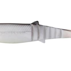 Leurre souple Cannibal Shad 12.5cm Savage Gear 20gr white black