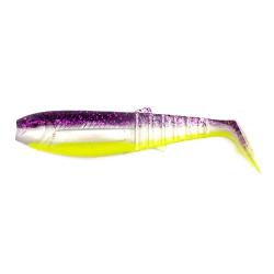 Leurre souple Cannibal Shad 12.5cm Savage Gear 20gr purple glitter pgb