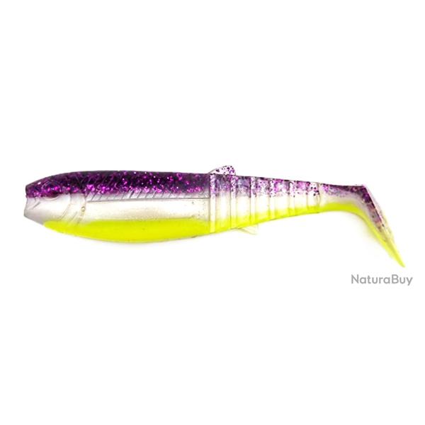Leurre souple Cannibal Shad 12.5cm Savage Gear 20gr purple glitter pgb