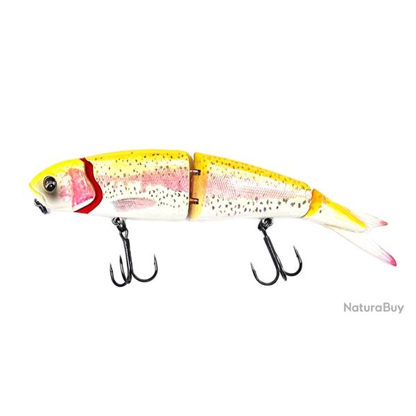 Savage gear leurre 4PLAY CL Swim N Jerk 19cm 52gr Golden Albino