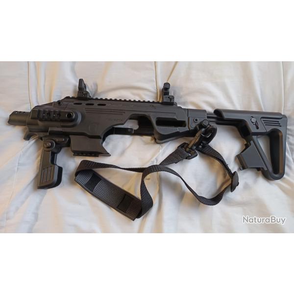 Kit de conversion RONI-B pour les s�ries BERETTA M92, M9A1 et M9, noir +ATTACHE ET SANGLE (AIRSOFT)