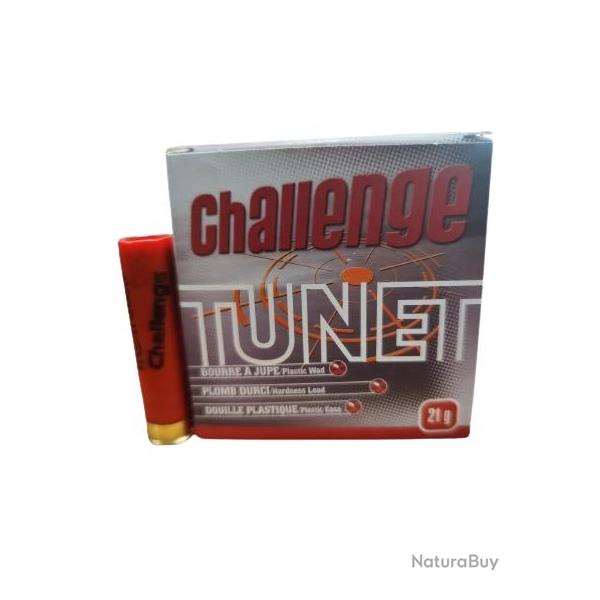 CARTOUCHES TUNET CHALLENGE CAL28 PB N7 1/2 OU 9 BJ 21G 7.5