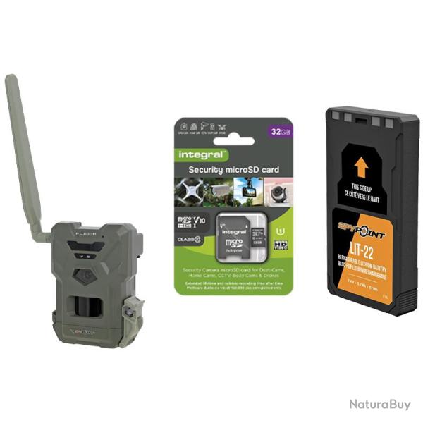 Pack Autonomie Pige Photographique Flex M Spypoint