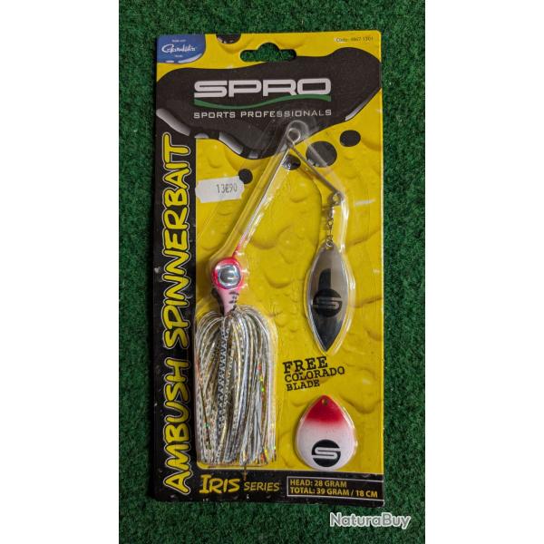 Ambush Spinnerbait 39grs 18cm REDHEAD