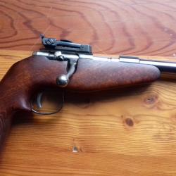 pistolet 22lr  AnSchutz canon lourd  mod 1451p