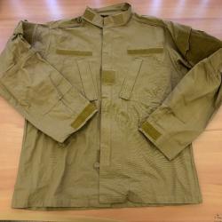 Veste militaire mod&egrave;le US acu combat teesar coyote mil-tec T. L - 1� sans prix de r&eacute;serve !!