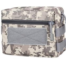 Sacoche tactique 3 polyvalente et multifonctionnelle - Pixel Gris