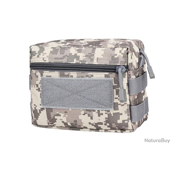 Sacoche tactique 3 polyvalente et multifonctionnelle - Pixel Gris