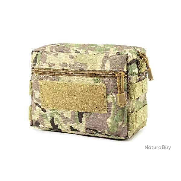 Sacoche tactique 3 polyvalente et multifonctionnelle - Treillis - Livraison gratuite