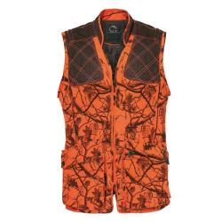 Prix de départ à 1 !! Gilet de chasse Hélios Camo Blaze Club Interchasse Taille M