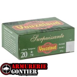 Cartouches VOUZELAUD 20 70 16 28g SURPUISSANTE bourre jupe