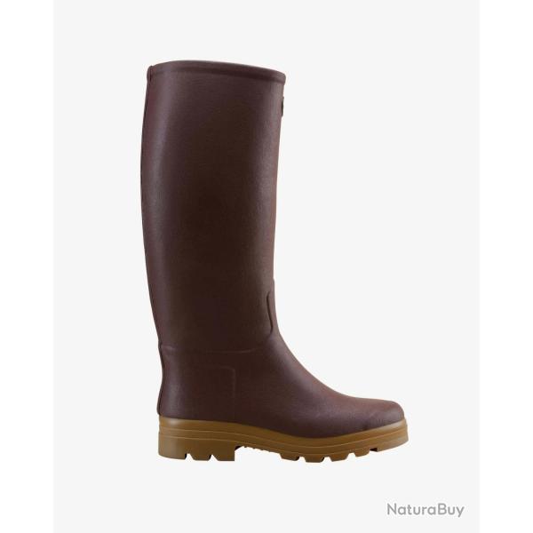 LE CHAMEAU Bottes Saint Hubert Hommes doubles cuir Marron 40 44