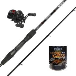 ENSEMBLE POWER CATCHER CASTING 2M10 60GR + TRESSE CASTING BASS