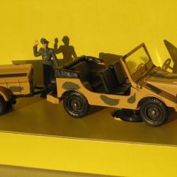 JEEP MERCEDES Auto-Union + REMORQUE