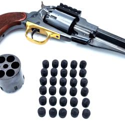 Pack 210 Ogives Flex tir r&eacute;duit, calibre 44 poudre noire