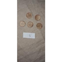 5 boutons en cartons  (4)