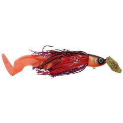 Chatterbait ABU GARCIA Beast bladed jig 50g Red tiger