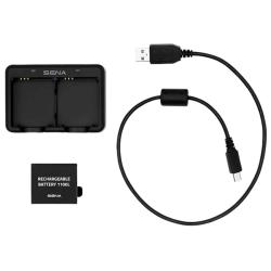 Chargeur double batterie et batterie additionnelle Sena Cast/NR2 1100 mAh
