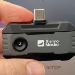 Camera thermique professionnelle tr&egrave;s haute r&eacute;solution pour t&eacute;l&eacute;phone Android/Iphone