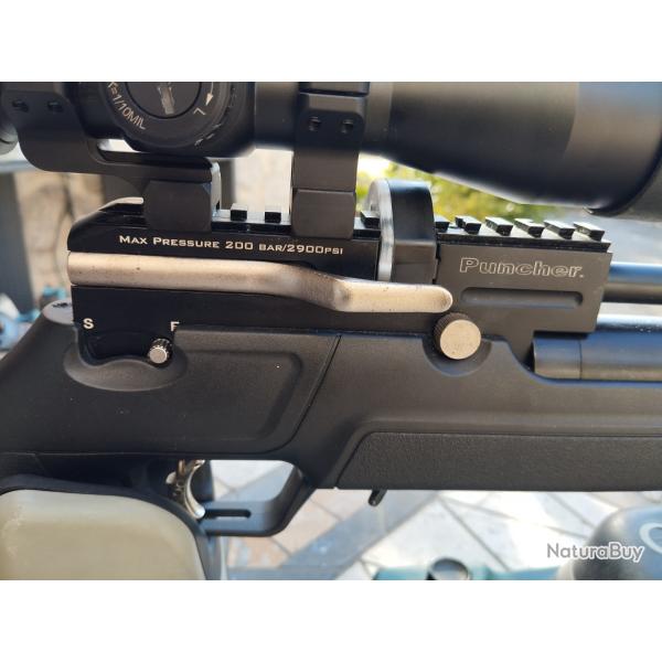 PCP Kral Puncher 4,5 mm Sans optique.