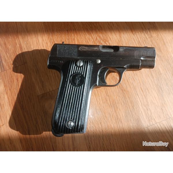 pistolet semi auto unique model c  calibre 7.65