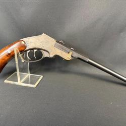 SUPERBE PISTOLET LANGENHAN cal. 22LR/6mm flobert