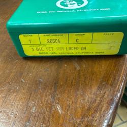 Outils de rechargement, RCBS, 9 mm Luger