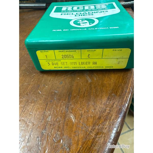 Outils de rechargement, RCBS, 9 mm Luger