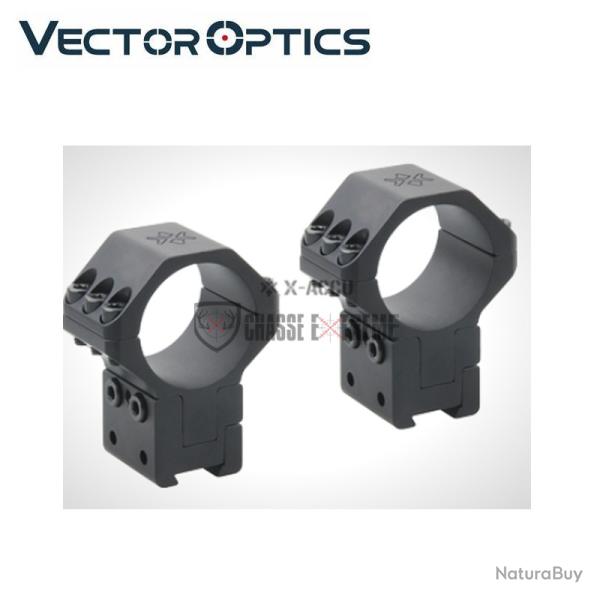 Collier 30mm VECTOR OPTICS X Accu Rail 11mm Haut