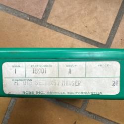 Outils de rechargement, RC BS 8/57 Mauser