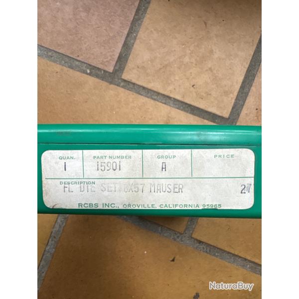 Outils de rechargement, RC BS 8/57 Mauser