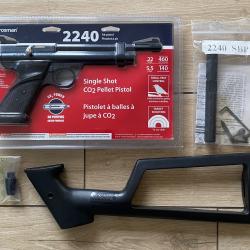 Crosman 2240 avec Upgrade.