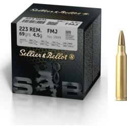 SELLIER & BELLOT cal.223 Rem FMJ 69gr / 500