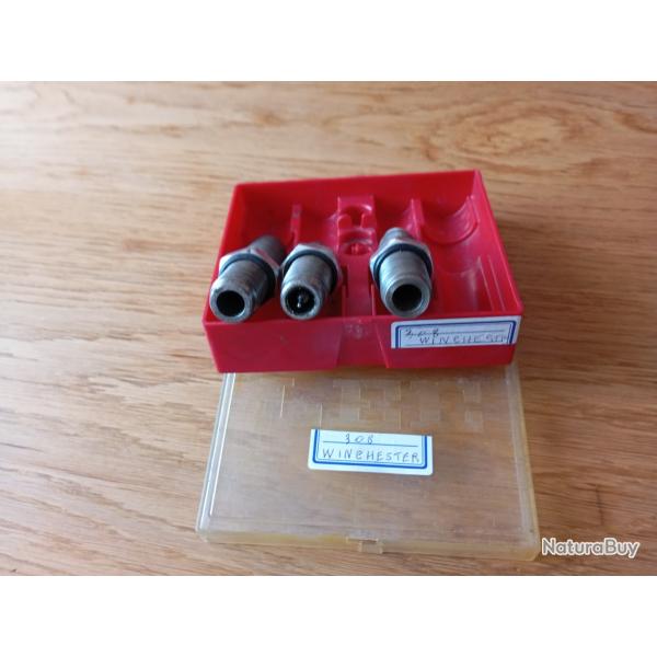 jeux d outil d�pareiller  308  un calibreur lee �vaseur lee sertisseur rcbs pas de rembousement