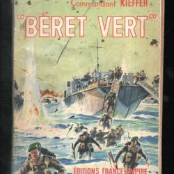 B&eacute;ret vert ,commandant kieffer. commandos de marine d&eacute;fraichi