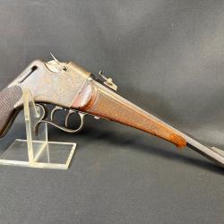 PISTOLET SCHULHOF 1 coup modèle 1892 cal. 5,6x35R
