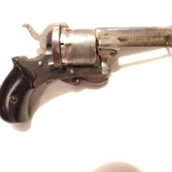 Révolver type Lefaucheux 7mm à broches