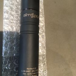Mod&eacute;rateur de son AIM SPORT RIMFIRE II 22 cal. 5.7   filetage 1/2X28