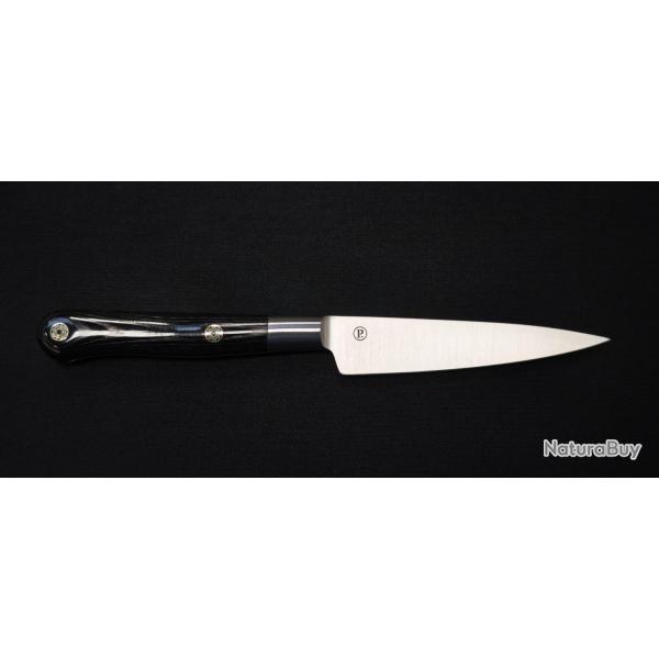 Perceval - Couteau d'office 10cm - Manche forg pakawood