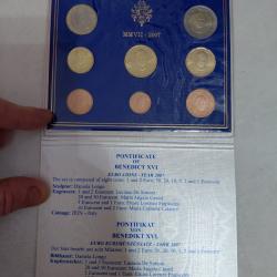 Les euros du vatican 2007