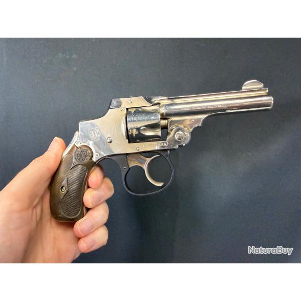 EXCEPTIONNEL SMITH&WESSON SAFETY 3eme modle cal. 32sw short