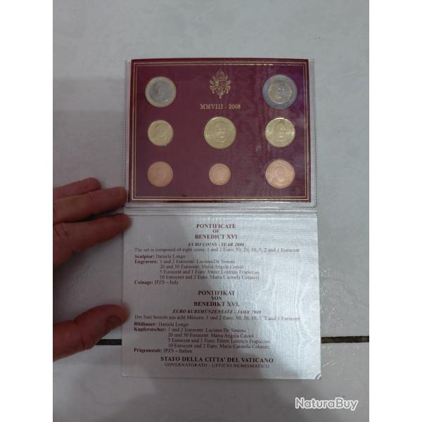 Les euros du vatican 2008
