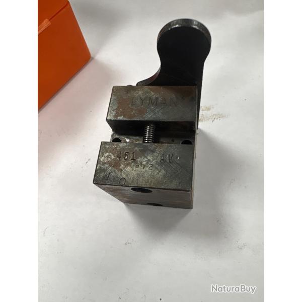 Moule � balle, ronde, lyman cal.44