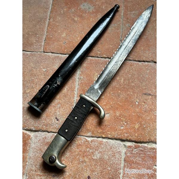 Ba�onnette allemande KS98 de parade dents de scies - WW1