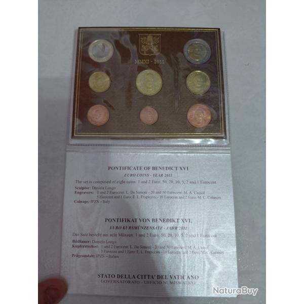 Les euros du vatican 2011