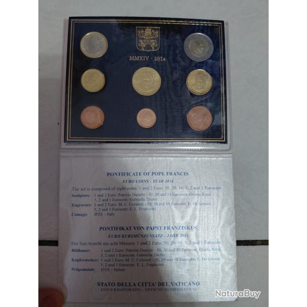 Les euros du vatican 2014